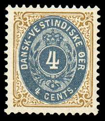 Jay Smith & Associates: Danish West Indies: Stamps: Scott 16-20