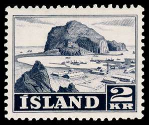 Iceland Stamps # 47,47c MLH F-VF Error Scott Value $240.00