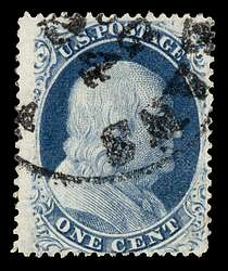 US Stamps-Scott # 230/A71-1c-Canc/LH-NG-1893  United States, General Issue  Stamp / HipStamp