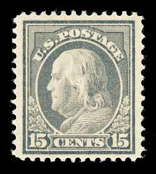 Jay Smith & Associates: United States: Stamps: Scott #405-423: 1912-1914  Washington-Franklin Issues
